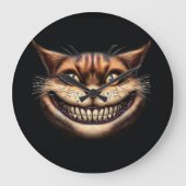 Cheshire Cat Wall Uhr (Vorderseite)