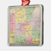 Cheshire County, NH Silbernes Ornament (Links)