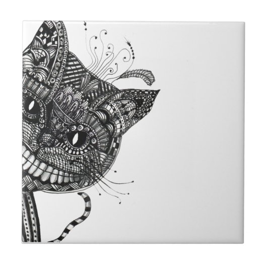 Cheshire Fliese (Vorderseite)