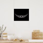 Cheshire Grin III Poster (Küche)