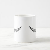 Cheshire-Grinsen Kaffeetasse (Mittel)