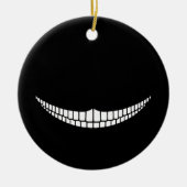 Cheshire-Grinsen Keramik Ornament (Vorne)
