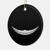 Cheshire-Grinsen Keramik Ornament (Links)