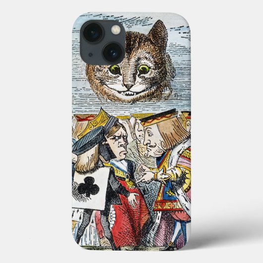Cheshire-Katze, 1865 Case-Mate iPhone Hülle (Rückseite)