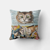 Cheshire-Katze, 1865 Kissen (Rückseite)