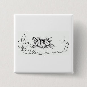 Cheshire-Katze (Alice im Wunderland) Button