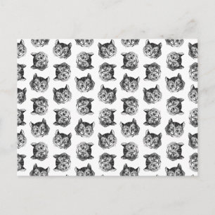 Cheshire-Katze aus Alice im Wunderland INDIVIDUELL Postkarte
