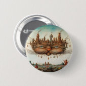 Cheshire-Katze Button (Vorne & Hinten)