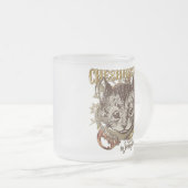 Cheshire-Katze Carnivale Art (Goldversion) Mattglastasse (VorderseiteRechts)
