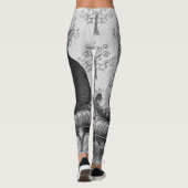 Cheshire-Katze ganz über Leggings-Alicen im Leggings (Rückseite)