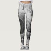 Cheshire-Katze ganz über Leggings-Alicen im Leggings (Vorderseite)