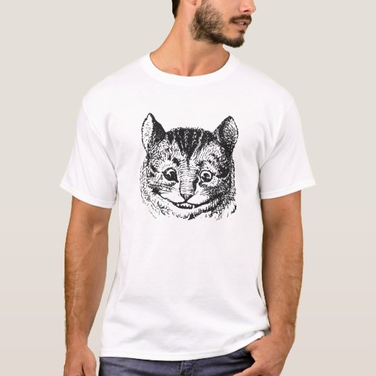 Cheshire-Katze III T-Shirt (Vorderseite)