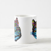 Cheshire-Katze Kaffeetasse (Mittel)