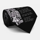 Cheshire-Katze Krawatte (Gerollt)