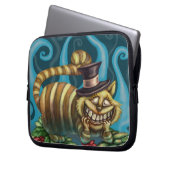 Cheshire-Katze Laptopschutzhülle (Vorderseite Links)