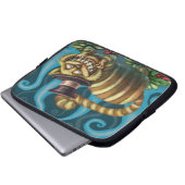 Cheshire-Katze Laptopschutzhülle (Vorne Knopf)