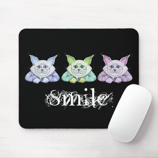 Cheshire-Katze Mousepad (Mit Mouse)
