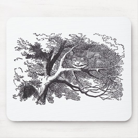Cheshire-Katze Mousepad (Vorne)