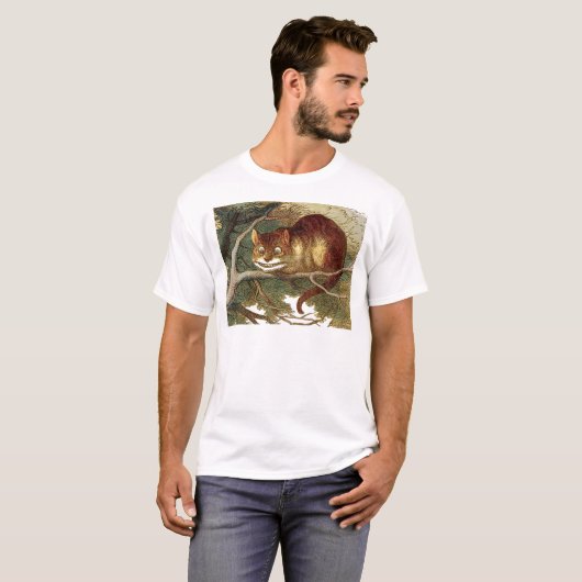 Cheshire-Katze T-Shirt (Vorne ganz)