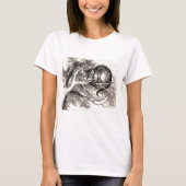 Cheshire-Katze T-Shirt (Vorderseite)