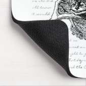 Cheshire-Katze - wir sind alle hier wütend Mousepad (Ecke)