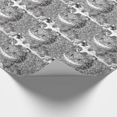 Cheshire-Katzen-Entwurf Geschenkpapier (Ecke)