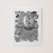 Cheshire-Katzen-Entwurf Puzzle (Vertikal)