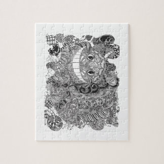 Cheshire-Katzen-Entwurf Puzzle