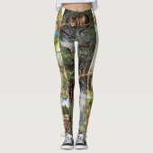 Cheshire-Katzen-Leggings Leggings (Vorderseite)