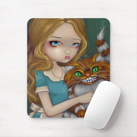 "Cheshire-Katzen-Umarmung" Mousepad (Mit Mouse)