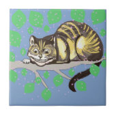 Cheshire-Katzen-Zeichnen Fliese (Vorderseite)