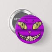 Cheshire-Lächeln Button (Vorne & Hinten)