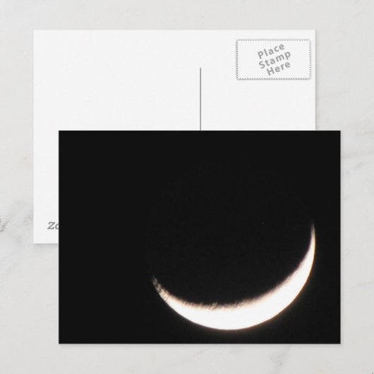 Cheshire Mond... Postkarte (Vorne/Hinten)