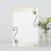 Cheshire-Motten Stationery~ Briefpapier (Stehend Vorderseite)