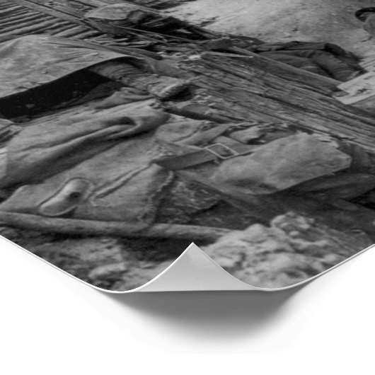 Cheshire Reg nicht an der Somme Poster (Ecke)