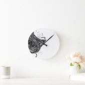 Cheshire Runde Wanduhr (Zuhause)