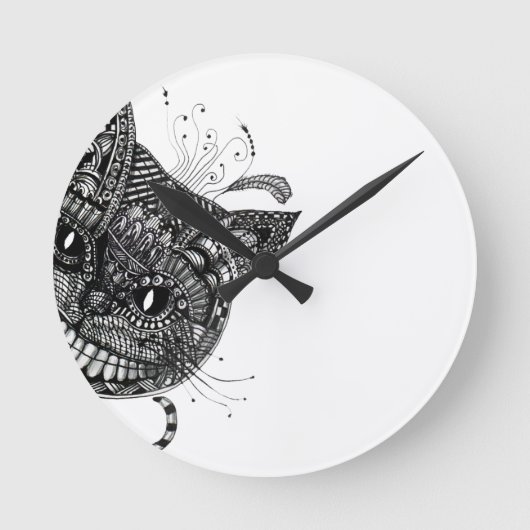 Cheshire Runde Wanduhr (Vorderseite)
