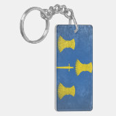 Cheshire Schlüsselanhänger (Vorderseite links)