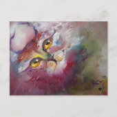 Cheshire Smile Postkarte (Vorderseite)