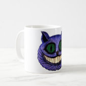 CHESHIREcat-KOPF (Entwurf 1) Kaffeetasse (Vorderseite Links)