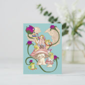 Chesire Smoke Postkarte (Stehend Vorderseite)