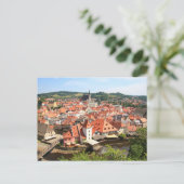 Chesky Krumlov 001, Tschechische Foto Postkarte (Stehend Vorderseite)