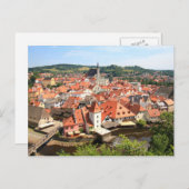 Chesky Krumlov 001, Tschechische Foto Postkarte (Vorne/Hinten)