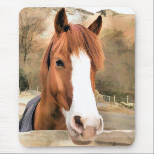 CHESNUT HORSE MOUSEPAD