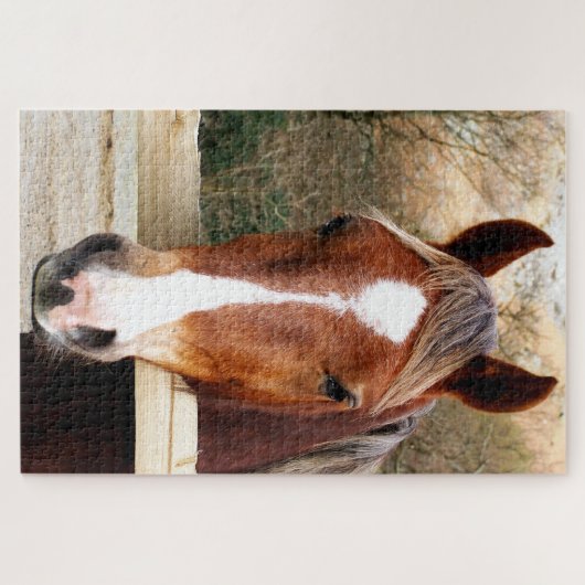 CHESNUT HORSE PUZZLE (Horizontal)
