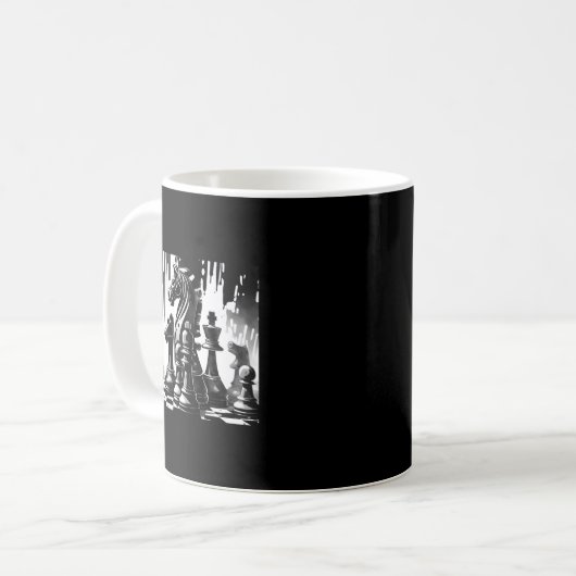 Chess Board  Kaffeetasse (Vorderseite Links)
