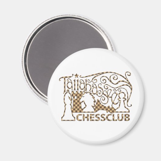 Chess Board Magnet (Vorderseite/Rückseite)