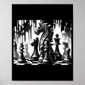 Chess Board  Poster (Vorne)