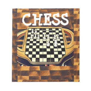 CHESS BOARD STYLE NOTIZBLOCK