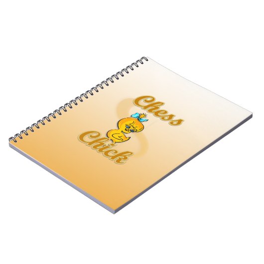 Chess Chick Notizblock (Linke Seite)
